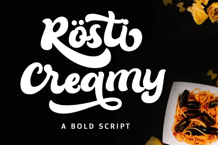 Rosti Creamy Font Download