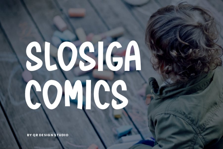 Slosiga Comics - Kids & Playful Font Font Download