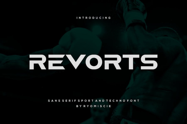 Revorts - Sans Serif Sport And Techno Font Font Download
