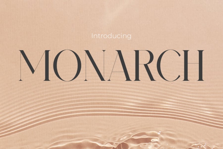 Monarch - Modern Font Font Download