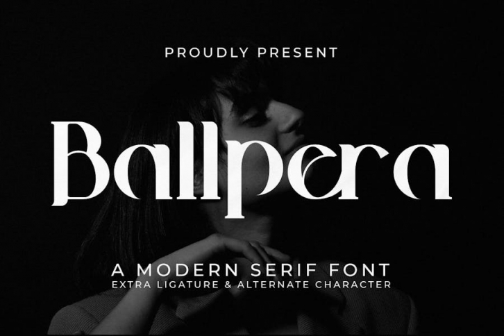 Ballpera Font Download