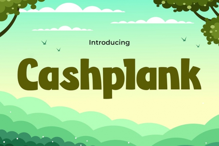 Cashplank - Gaming Font Font Download