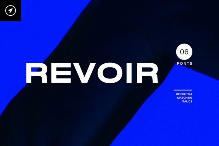 REVOIR - Modern Display / Techno Font Family Font Download