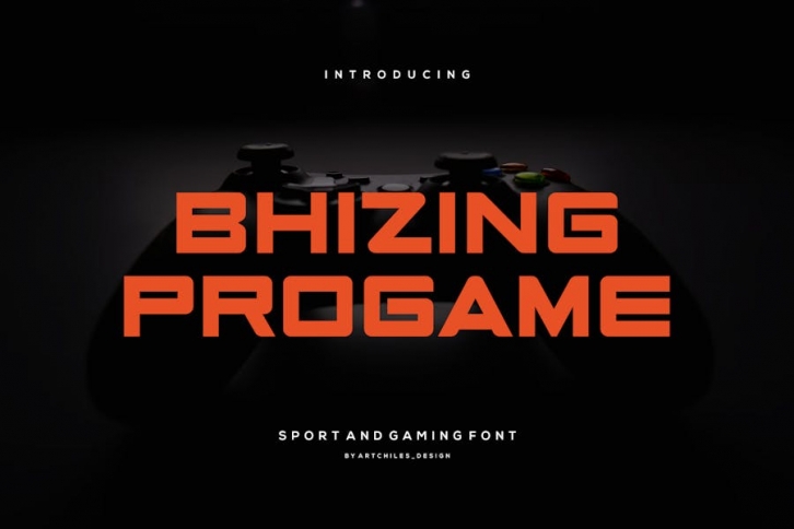 Bhizing Progame - Font Font Download