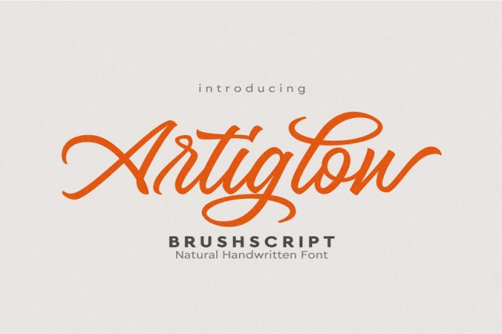 Artiglow Script Font Download