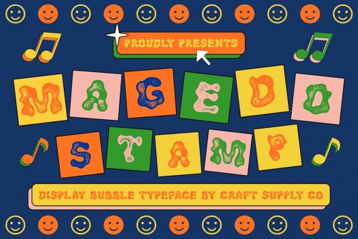 Magedo Stamp Font Download