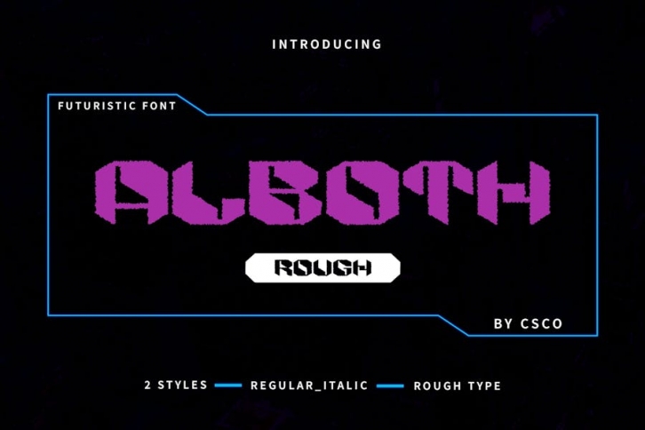 Alboth Rough Font Download