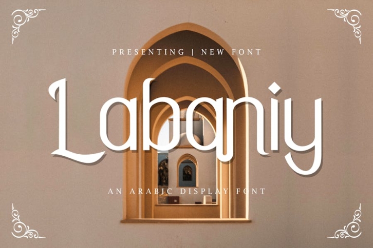 Labaniy - An Arabic Display Font Font Download