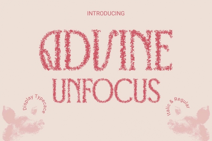 Advine Unfocus Font Download