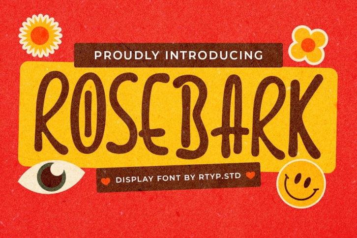 Rosebark Display Font Download