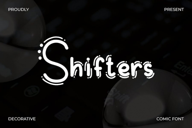 Shifters - Decorative Comic Font Font Download