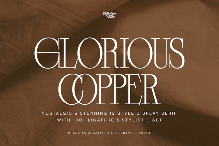 Glorious Copper a Nostalgic Serif Font Download