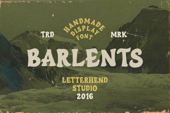 Barlents Font Download