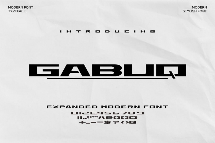 Gabuq Font Font Download
