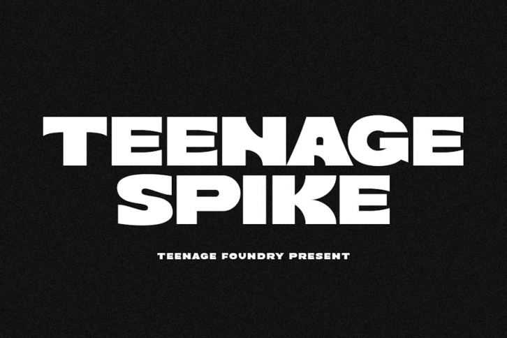 Teenage Spike – Sans Serif Font Font Download