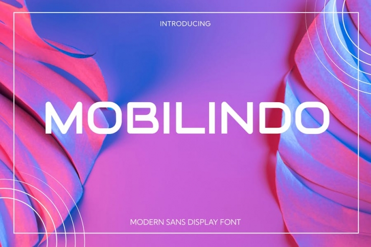 Mobilindo Modern Sans Font Font Download