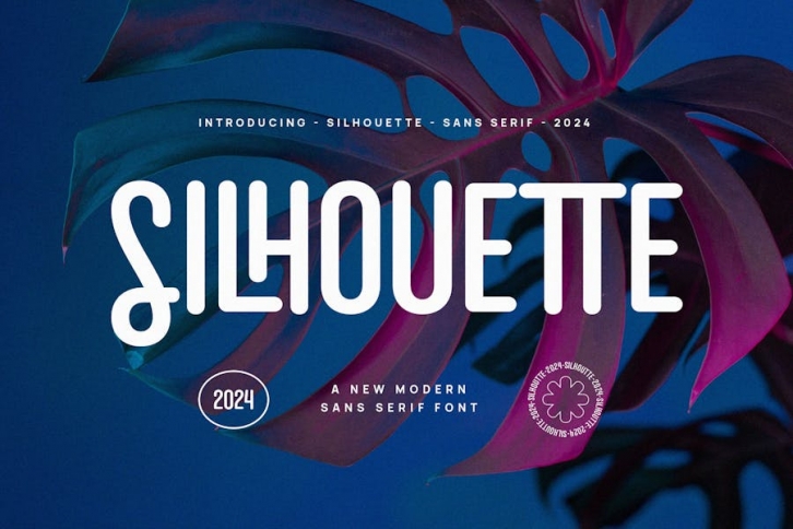 Silhouette - Modern Display Sans Serif Font Download