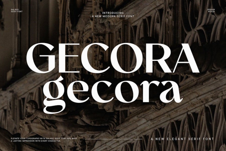 Gecora - Elegant Sans Serif Font Download