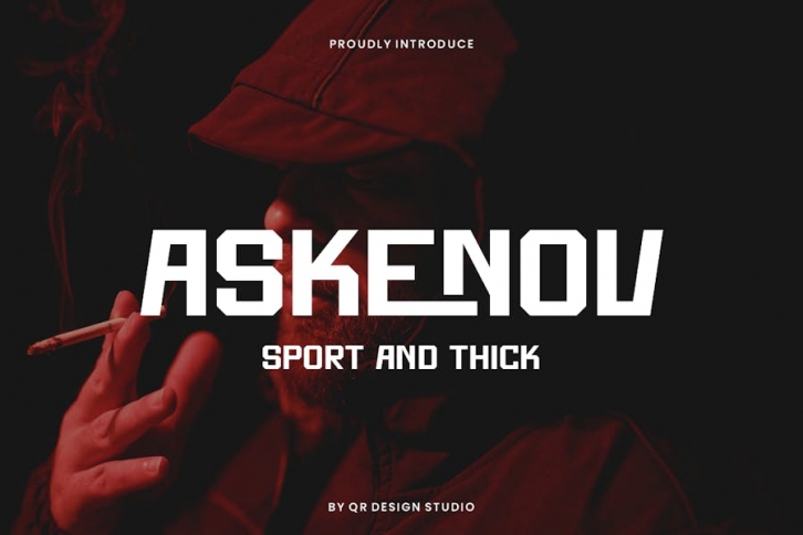 Askenov - Sport & Thick Font Font Download