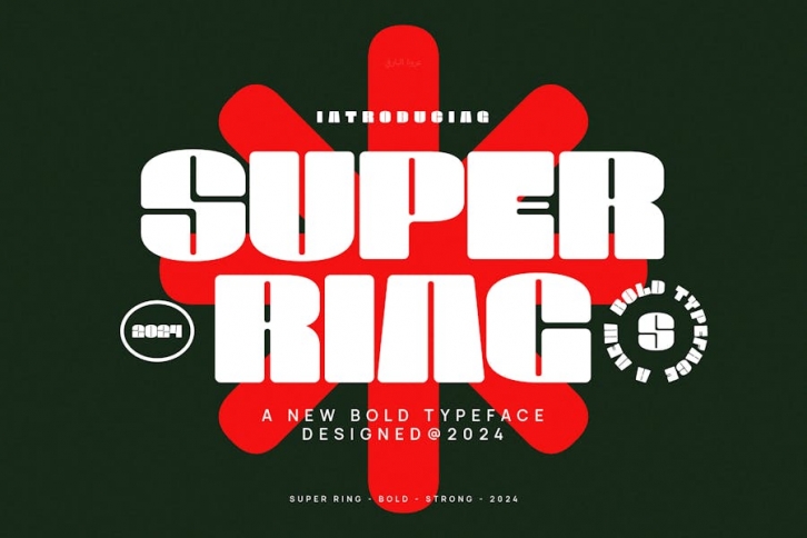 Super Ring - Modern Display Bold Sans Font Download