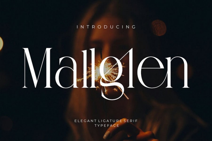 Mallglen Elegant Ligature Serif Font Download