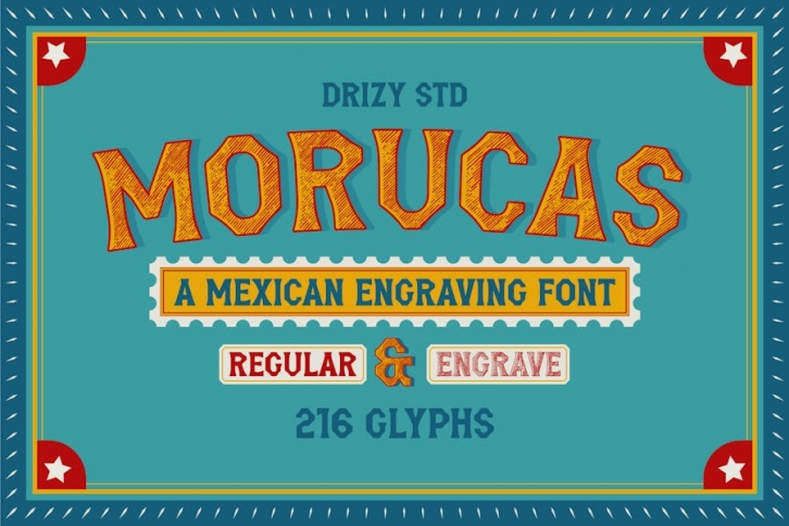 Morucas – Mexican Engraving Font Font Download