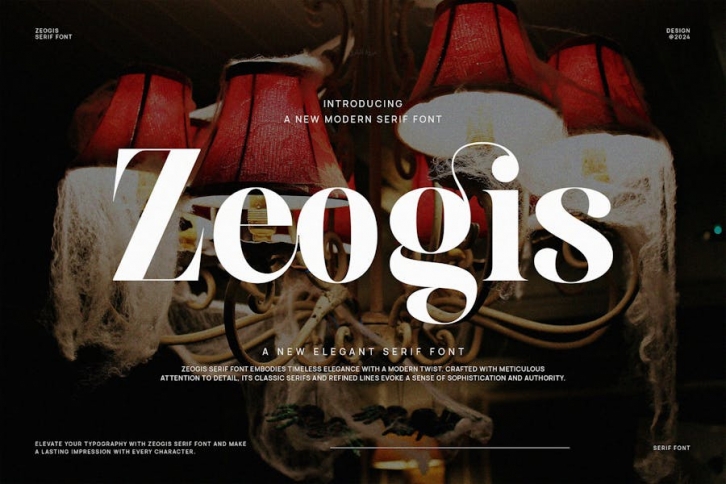 Zeogis - Elegant Serif Font Font Download