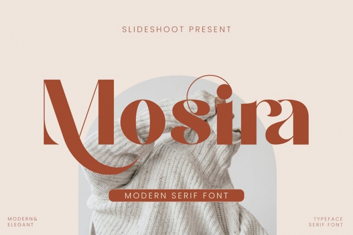 Mosira Modern Serif Font Font Download