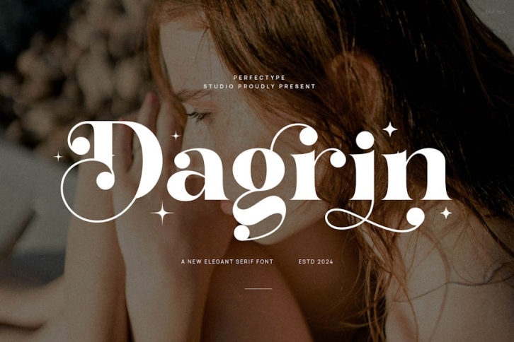 Dargin Elegant Serif Font Typeface Font Download