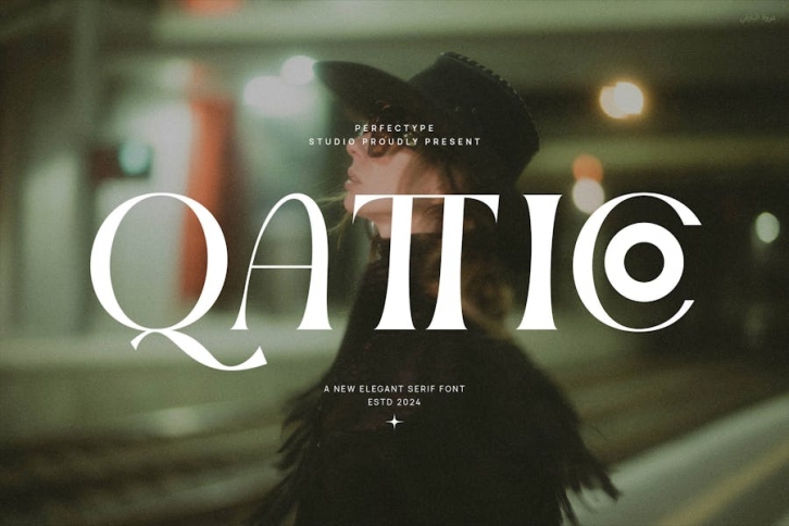 Qattico Elegant Serif Font Typeface Font Download