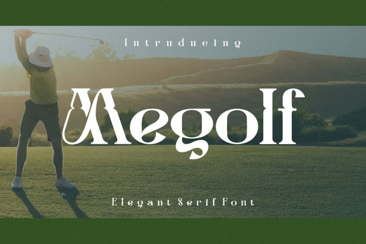 Megolf - Elegqant Serif Font Font Download