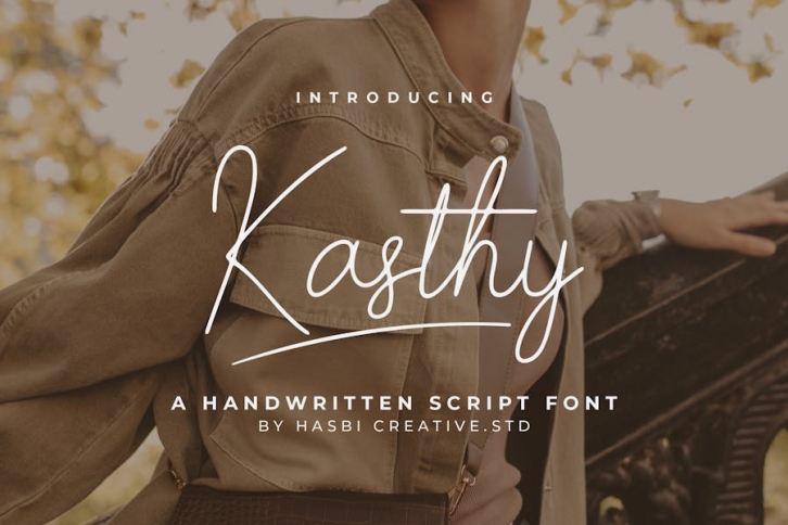 Kasthy - Script Handwritten Font Download
