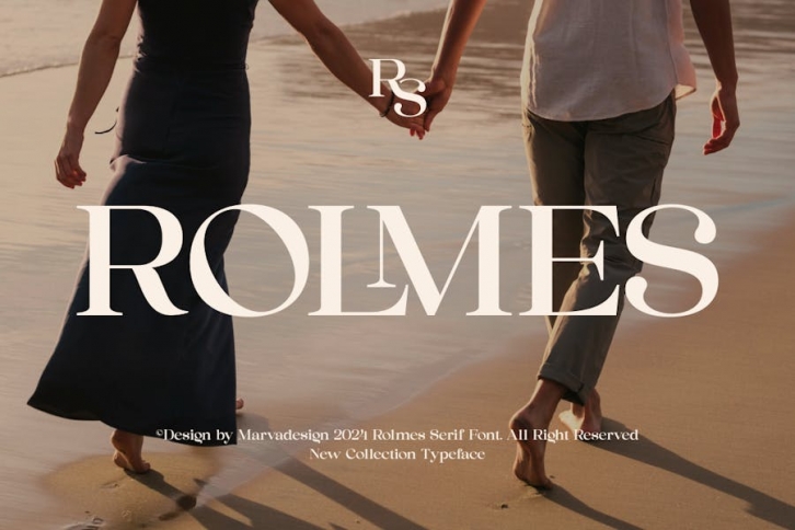 Rolmes - Serif Display Font Font Download