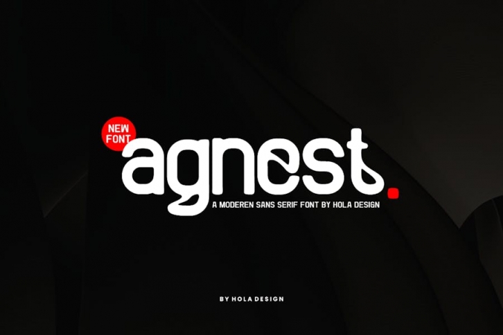 Agnest - Modern Sans Serif Font Font Download