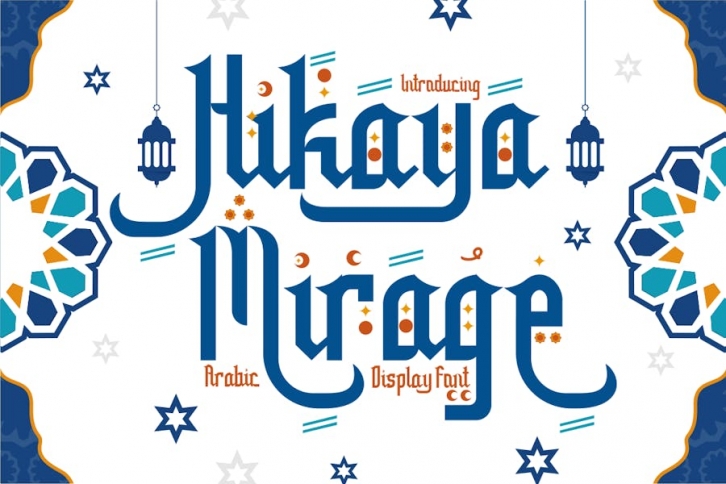 Hikaya Mirage - Arabic Display Font Font Download