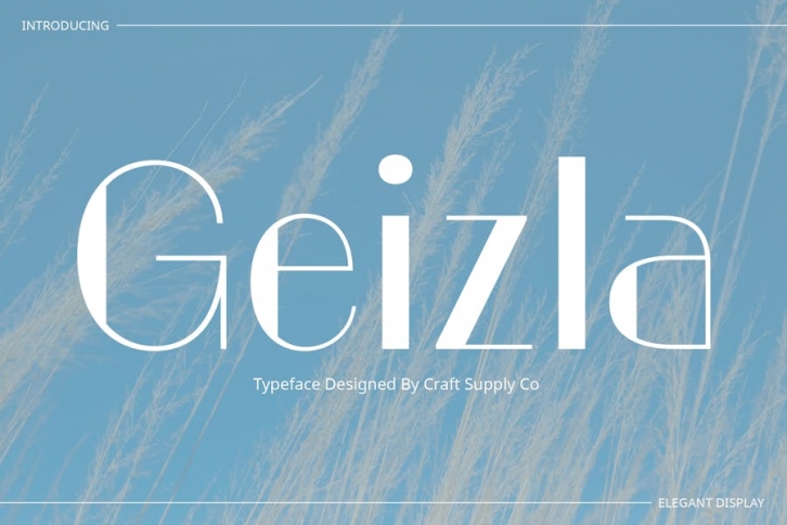 Geizla – Modern Sans Serif Font Download