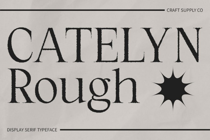 Catelyn Rough Font Download