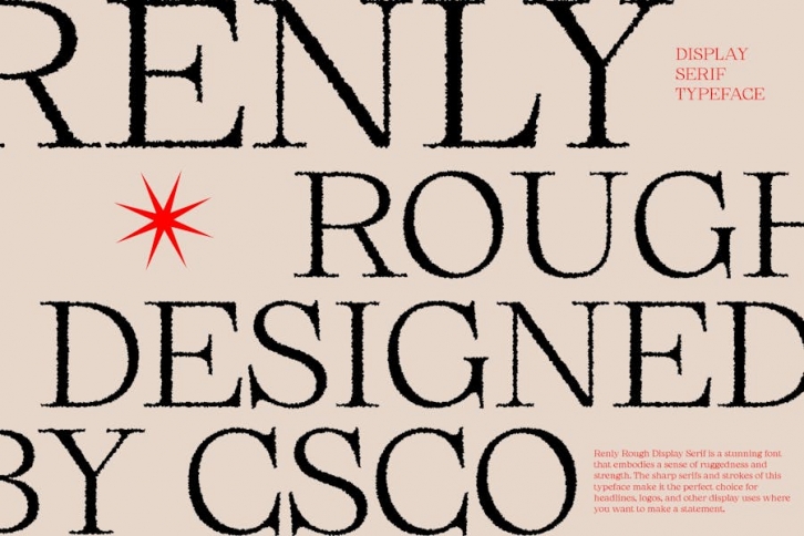 Renly Rough Font Download
