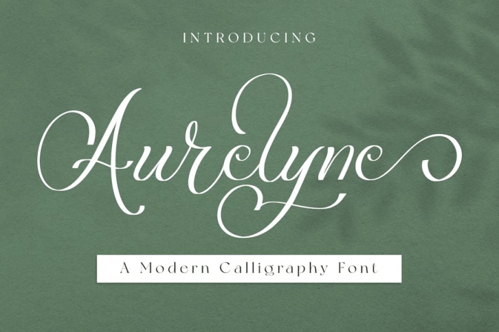 Aurelyna - Calligraphy Font Font Download
