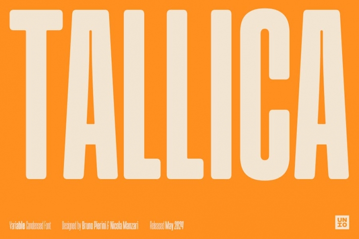 Tallica - Variable Typeface Font Download