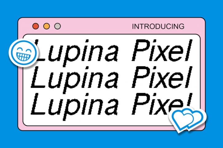 Lupina Pixel Font Download