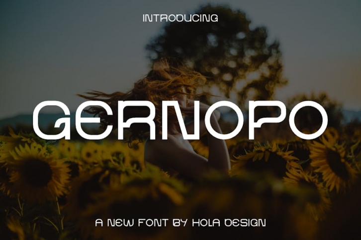 Gernopo - Clean & Modern Font Font Download