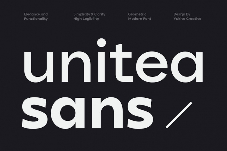 Unitea Sans Serif Family Font Download