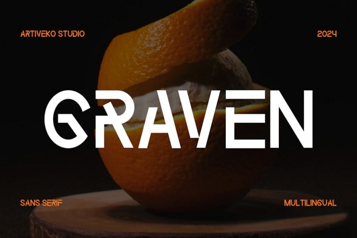 Graven Sans Serif Font Font Download