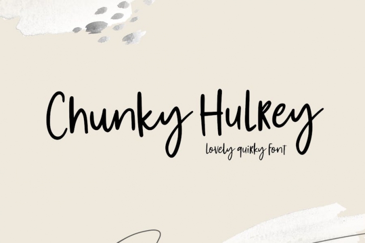 AL - Chunky Hurley Font Download