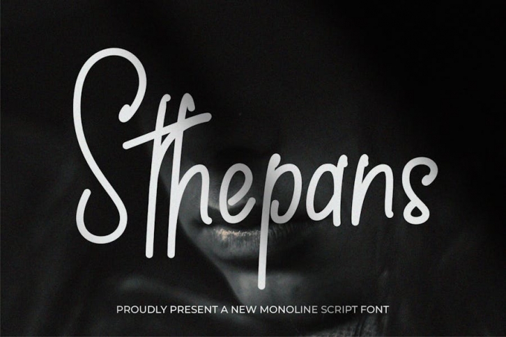 Sthepans - Beauty Signature Font Font Download