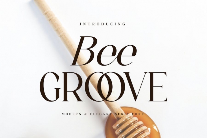 Bee Groove - Modern Ligature Font Font Download