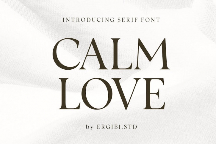 Calm Love Font Download