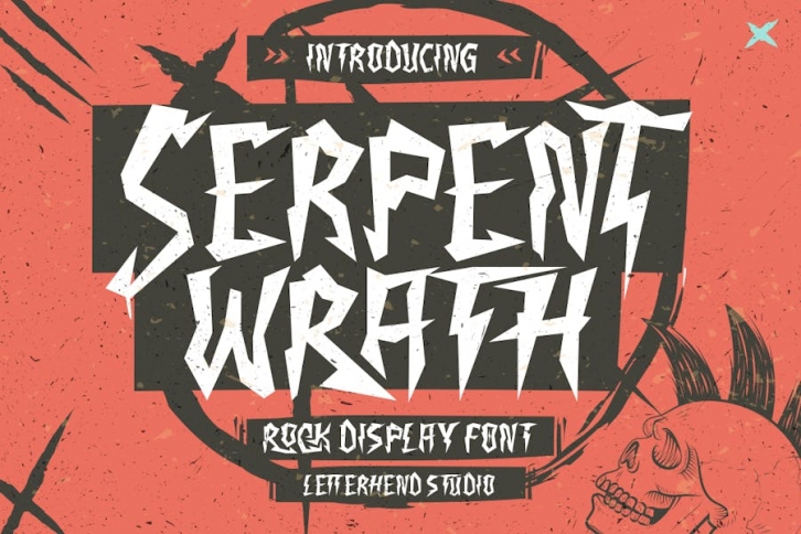 Serpent Wrath Font Download