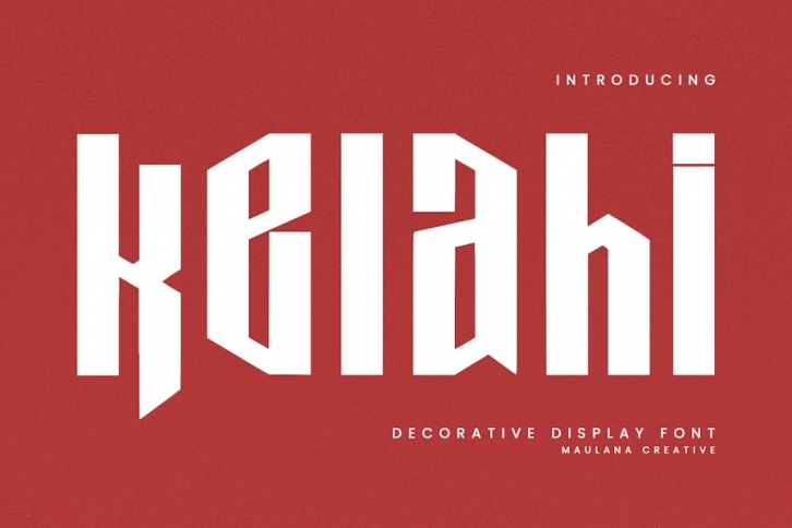 Kelahi Decorative Display Font Font Download